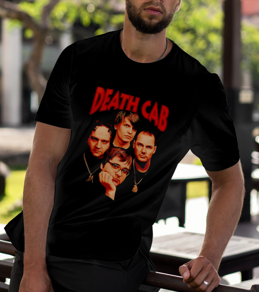 Death Cab For Cutie Band Members T-Shirt