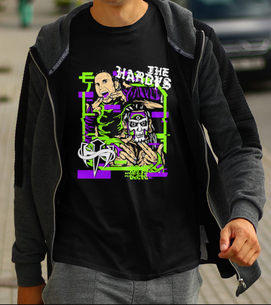 The Hardys Delete Or Decay Wrestling Team T-Shirt