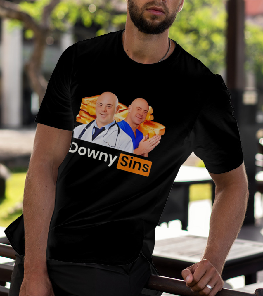 DownySins Meme Parody With Toast T-Shirt