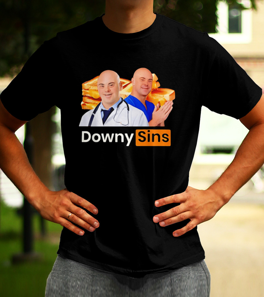 DownySins Meme Parody With Toast T-Shirt
