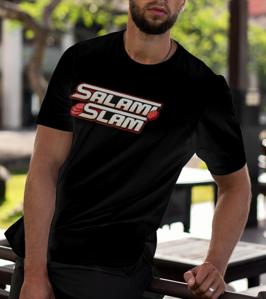 Salami Slam SummerSlam WWE Bold Iconic Wrestling T-Shirt