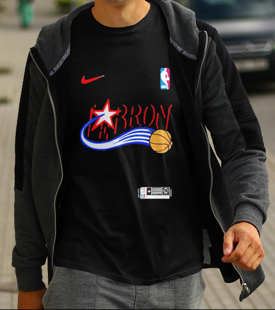 Nike NBA LeBron Star Basketball Graphic Philadelphia 76ers T-Shirt