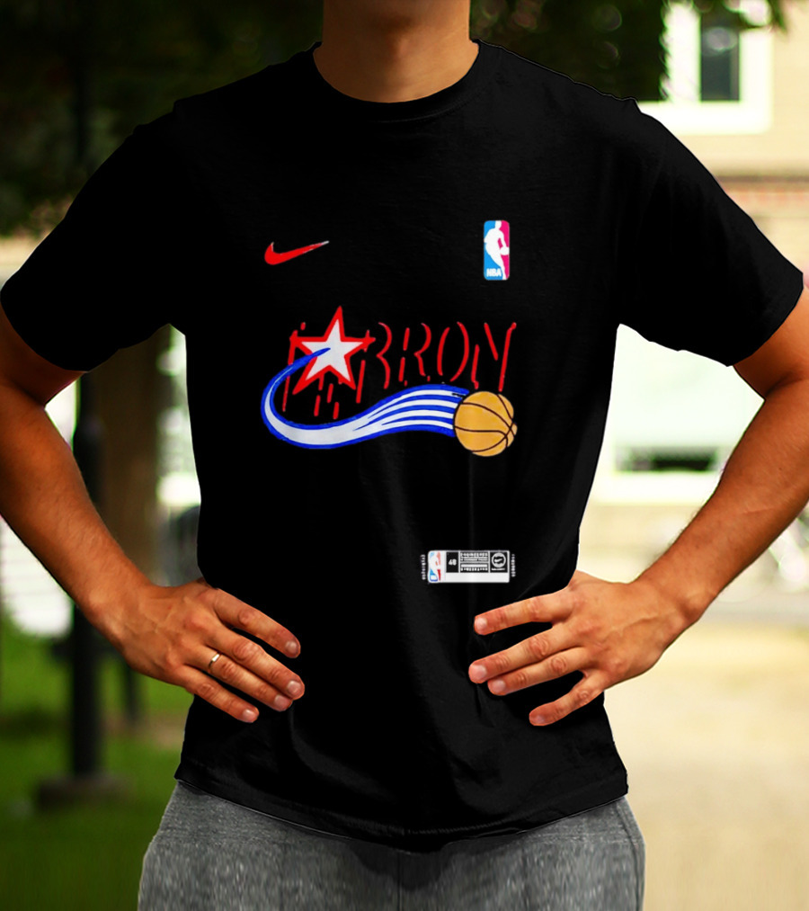 Nike NBA LeBron Star Basketball Graphic Philadelphia 76ers T-Shirt