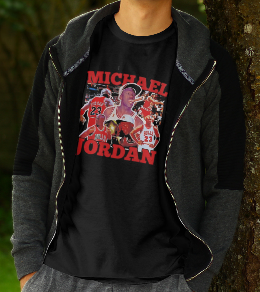 Michael Jordan 23 Bulls 90s T-Shirt