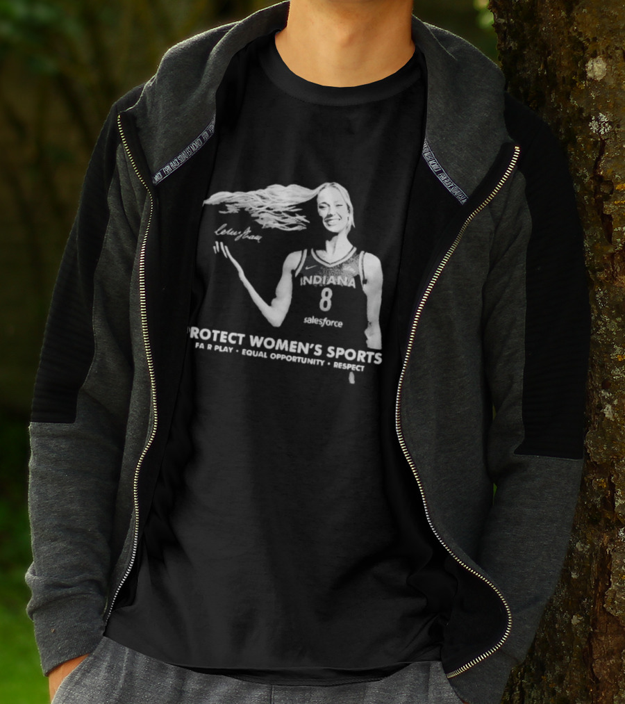 Sophie Cunningham Indiana Protect Women's Sports Fair Play Equal Opportunity Respect T-Shirt