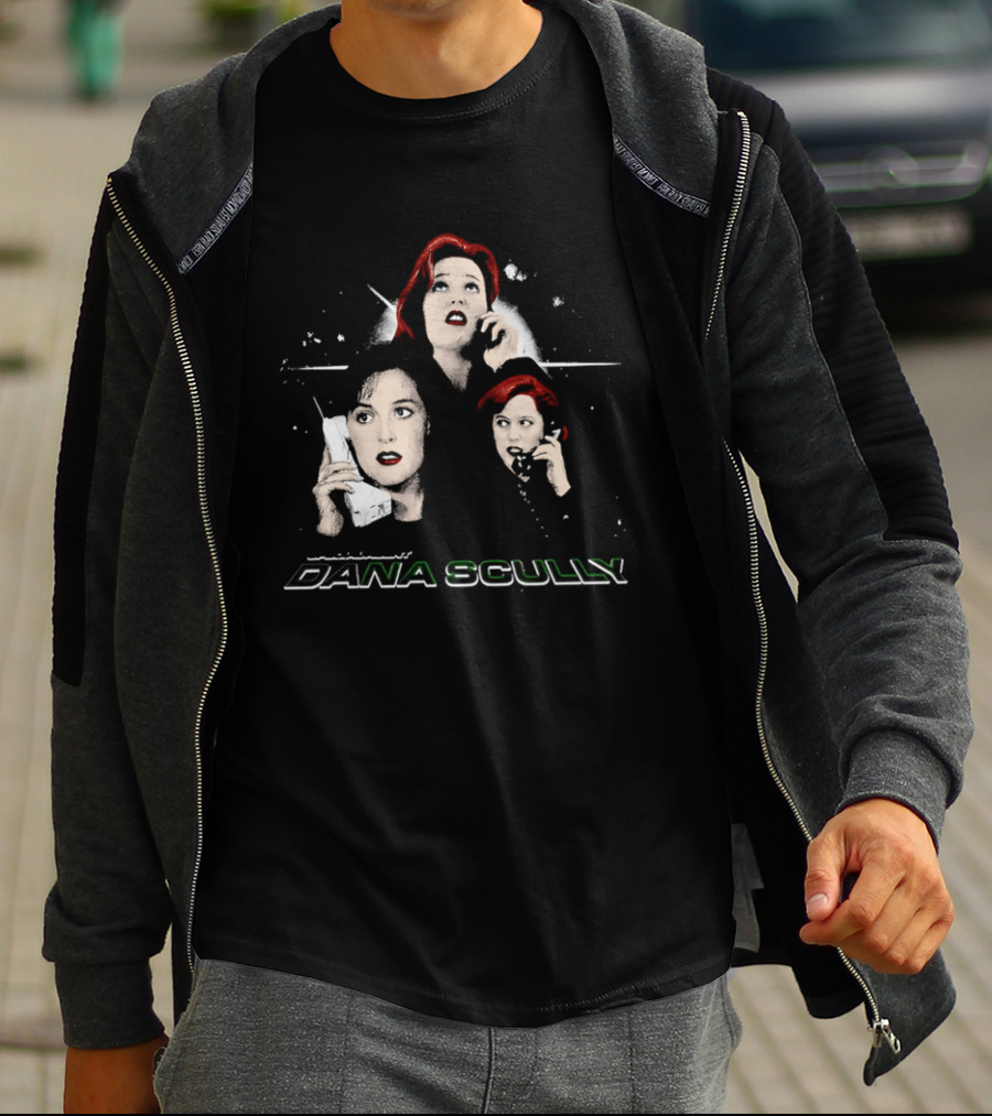 Dana Scully The X Files Iconic Scenes T-Shirt