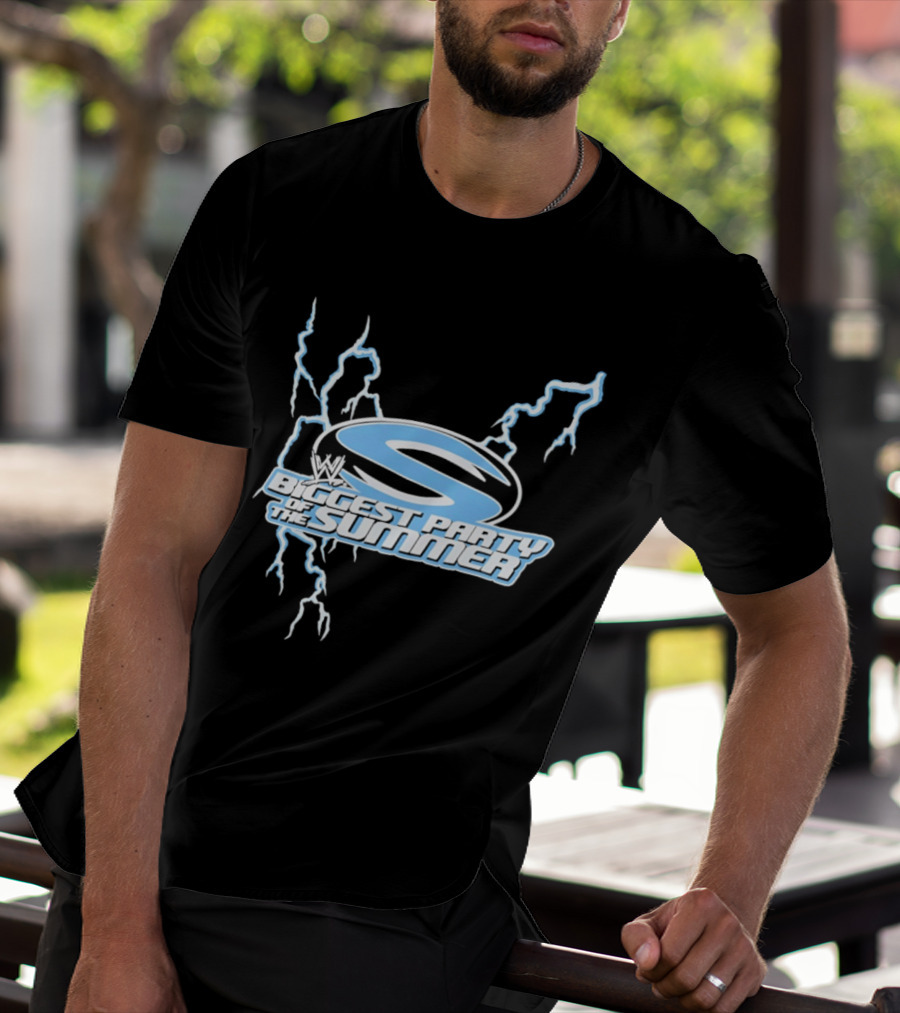 SummerSlam WWE Biggest Party Of The Summer 2026 Lightning Edition T-Shirt