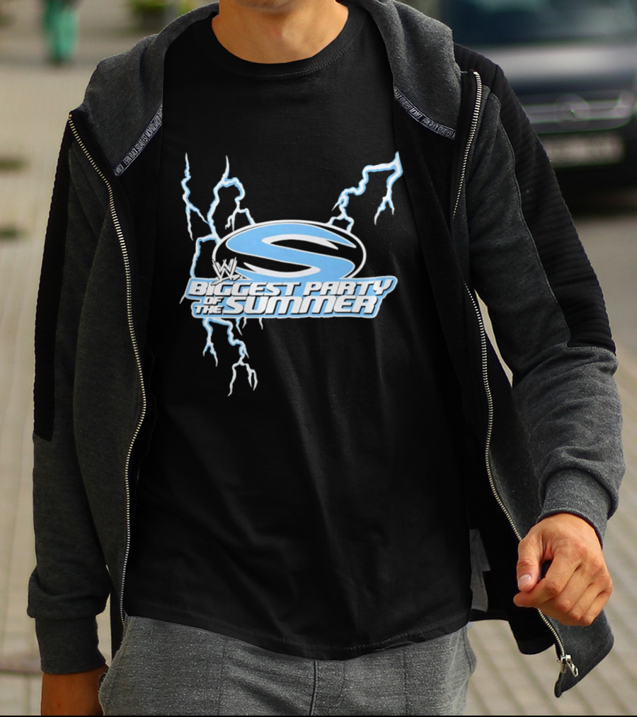 SummerSlam WWE Biggest Party Of The Summer 2026 Lightning Edition T-Shirt