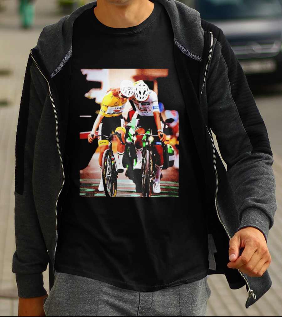 Tadej Pogačar Isaac Del Toro UAE Team Emirates Cycling 2026 T-Shirt