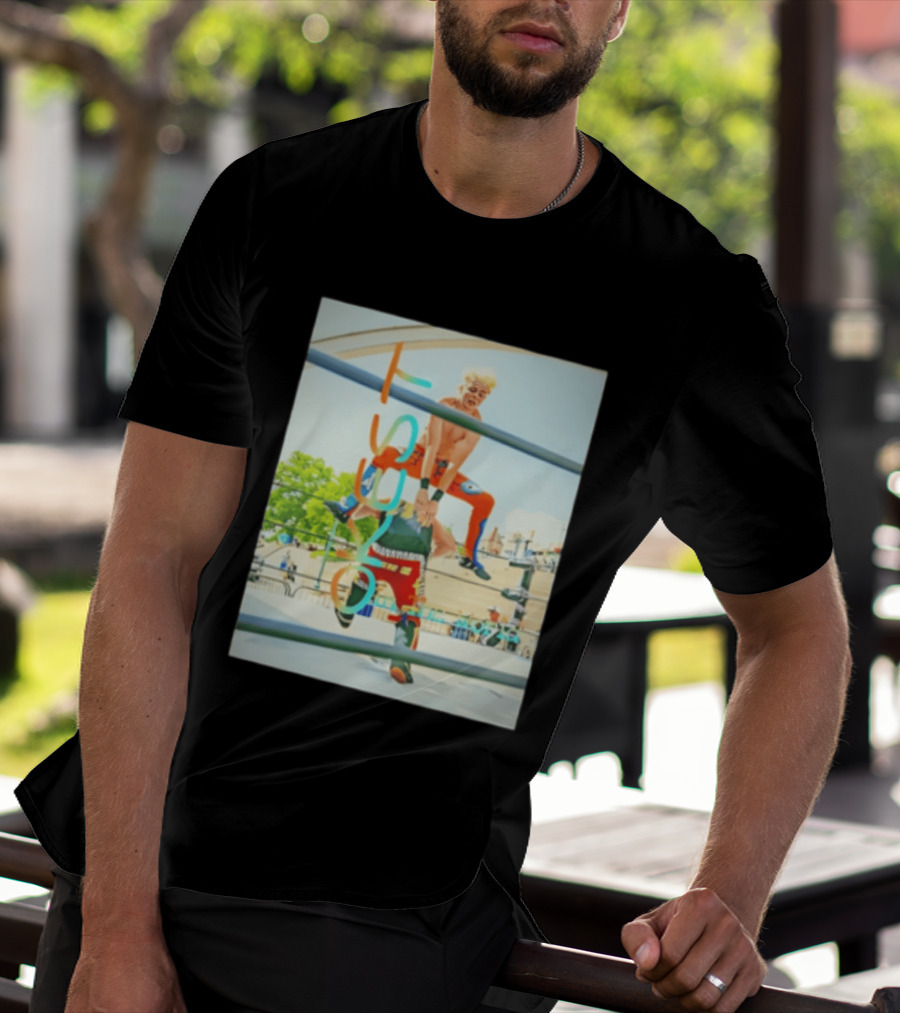OKest Leapfrog In The World Wrestling Event Colorful Spectacle T-Shirt
