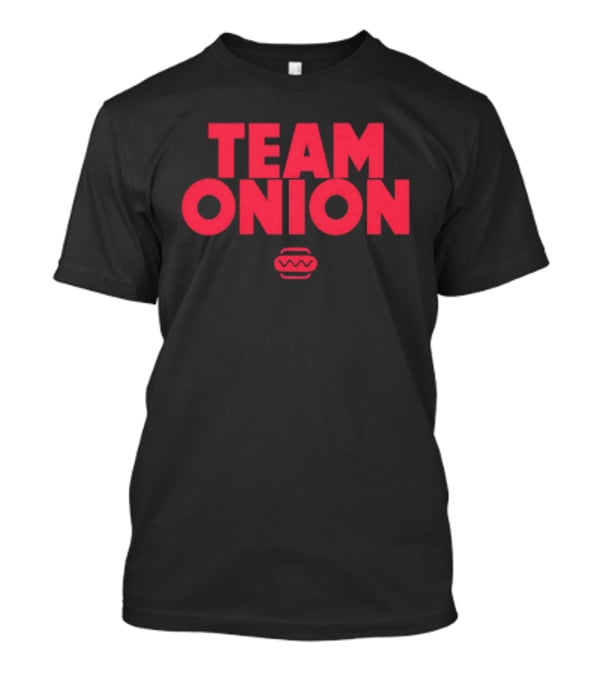 Team Onion Hot Dog Lovers Unite T-Shirt