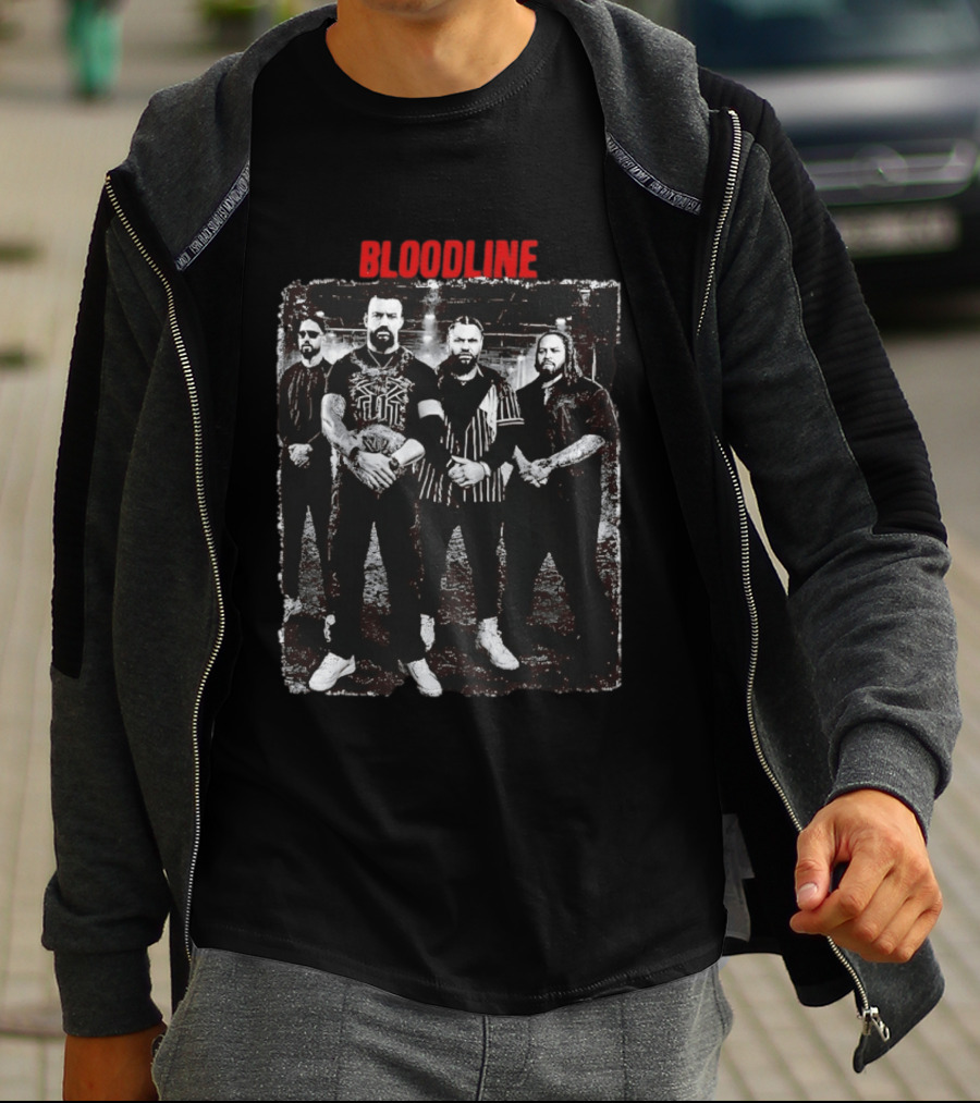 Bloodline WWE Wrestling Stable Featuring Roman Reigns T-Shirt
