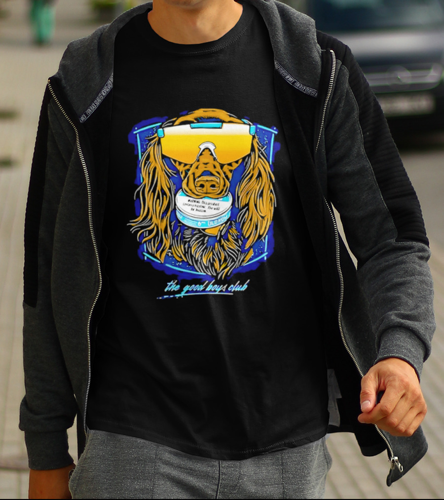 The Good Boys Club Dog Sunglasses Tin T-Shirt