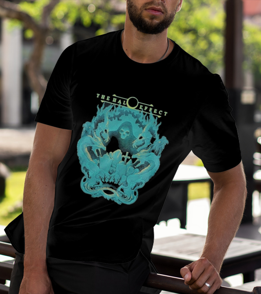 The Halo Effect Dragons Skull Fantasy T-Shirt