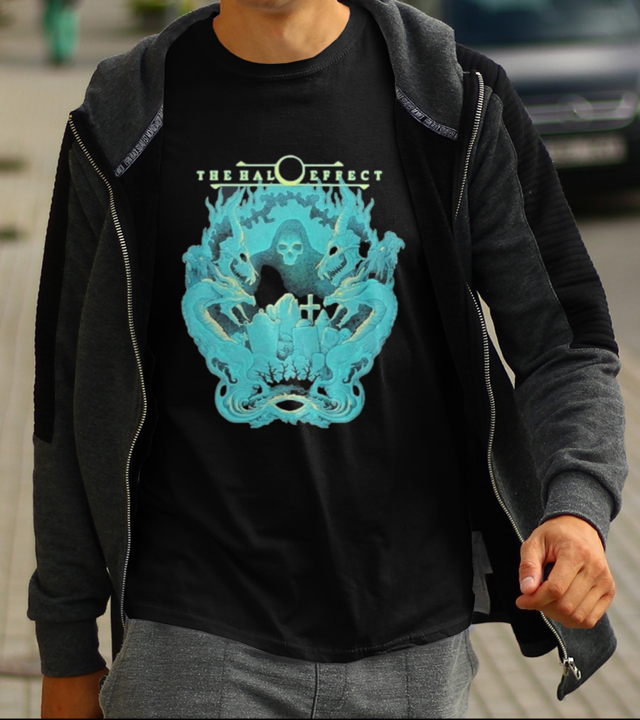 The Halo Effect Dragons Skull Fantasy T-Shirt