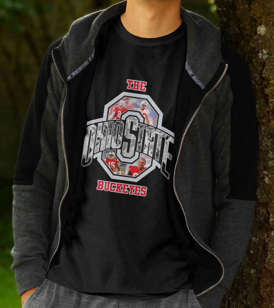 Ohio State Buckeyes Football Collage Ohio State T-Shirt