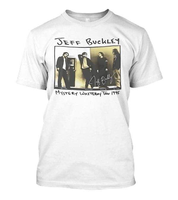 Jeff Buckley Mystery Whiteroy Tour 1995 Signature Image T-Shirt