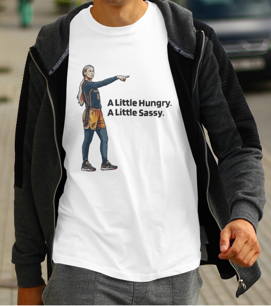 Sophie Cunningham A Little Hungry A Little Sassy Basketball T-Shirt
