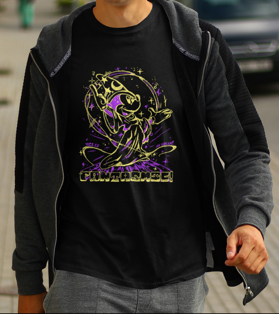 Dream Fantasmic Sorcerer Mickey Mouse T-Shirt