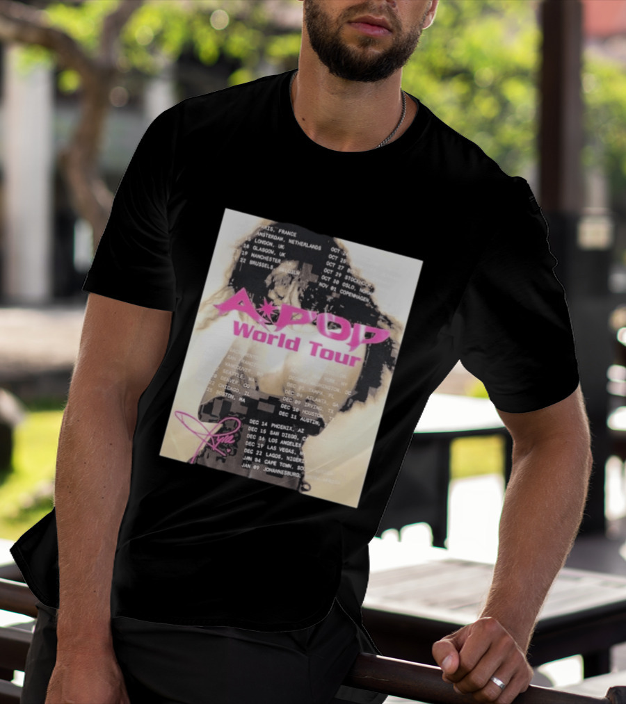 Tyla A Pop World Tour 2026 Paris Amsterdam London Dates And Signature T-Shirt