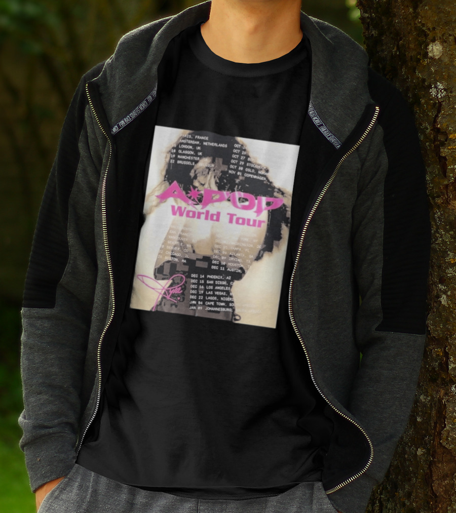 Tyla A Pop World Tour 2026 Paris Amsterdam London Dates And Signature T-Shirt