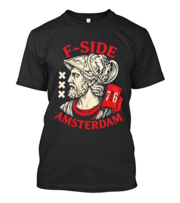 F Side Amsterdam Warrior Helmet 76 T-Shirt