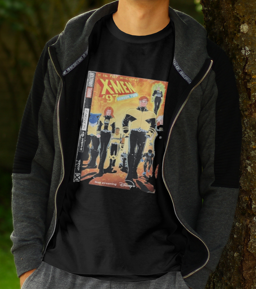 X Men 97 Season 2 X Corp Costumes Polaris Marvel Animation Disney Plus T-Shirt
