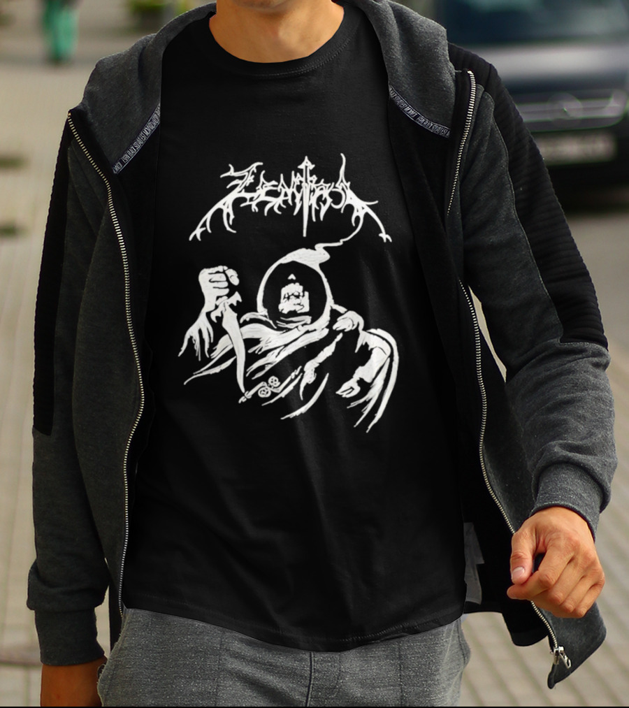 Zentihia Grim Reaper With Dagger T-Shirt
