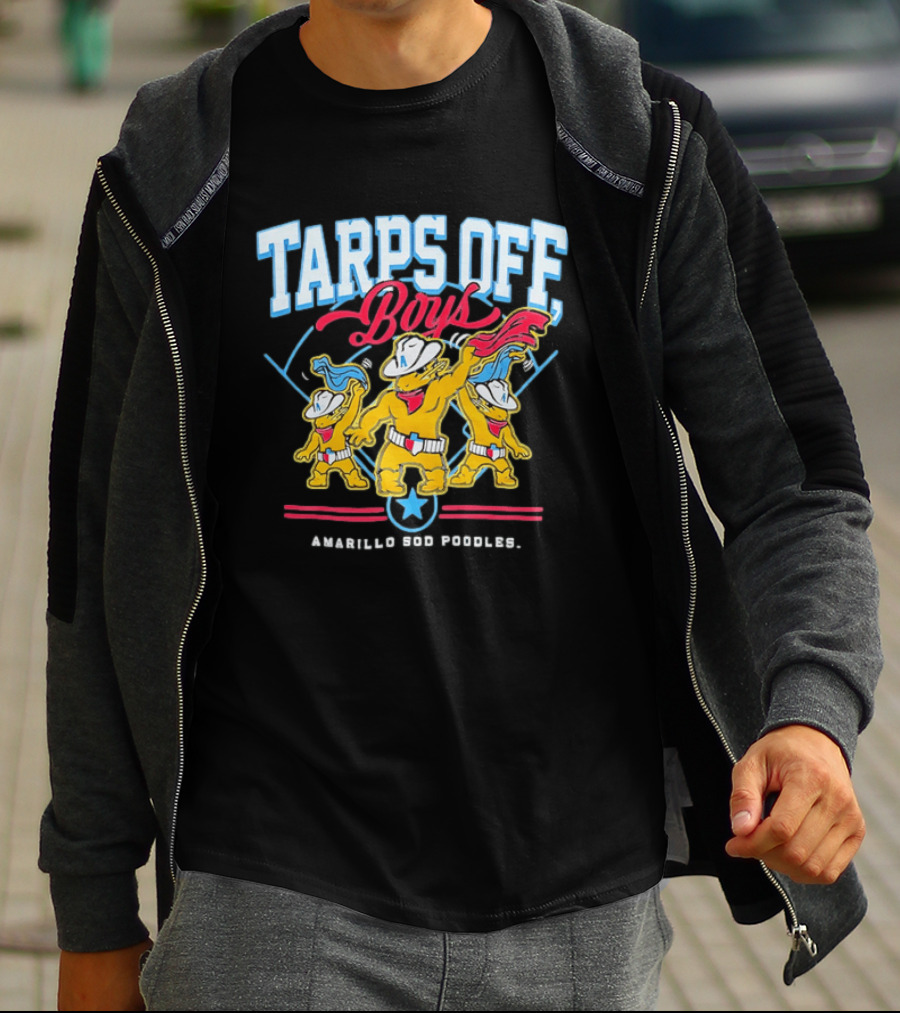 Tarps Off Boys Amarillo Sod Poodles Sports T-Shirt