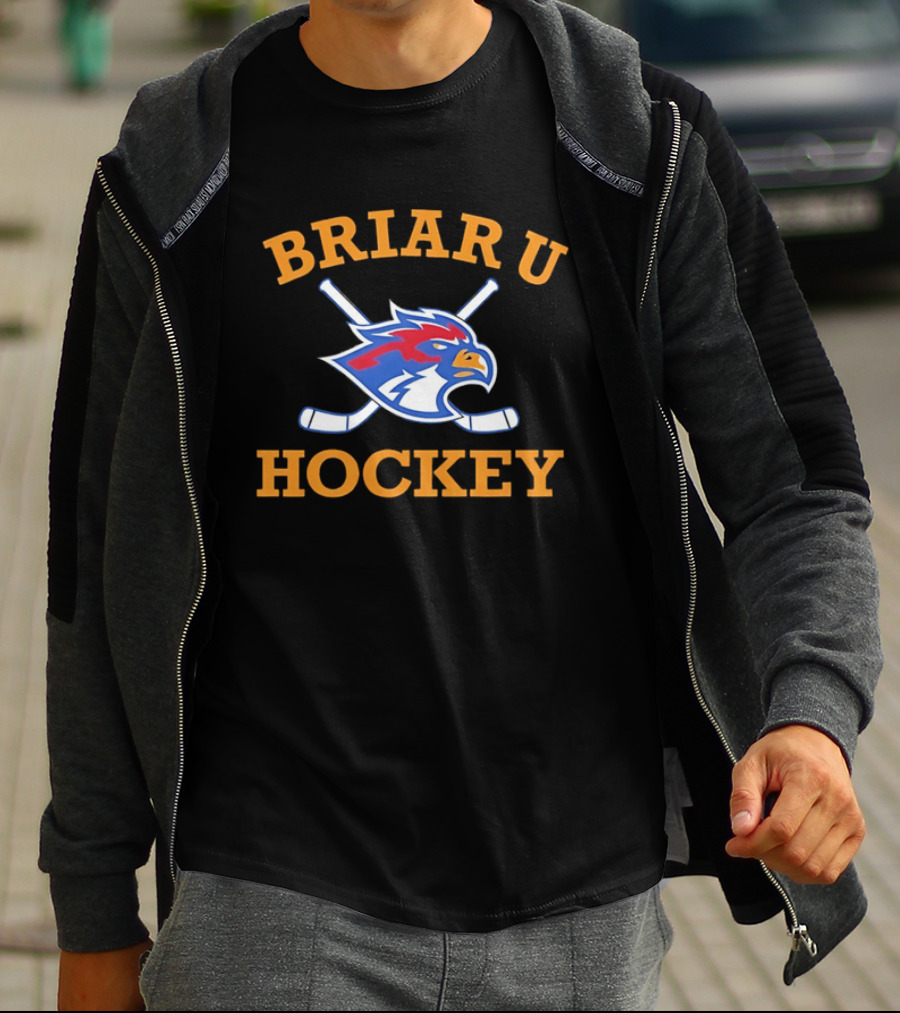Briar U Hawks Ice Hockey Team T-Shirt