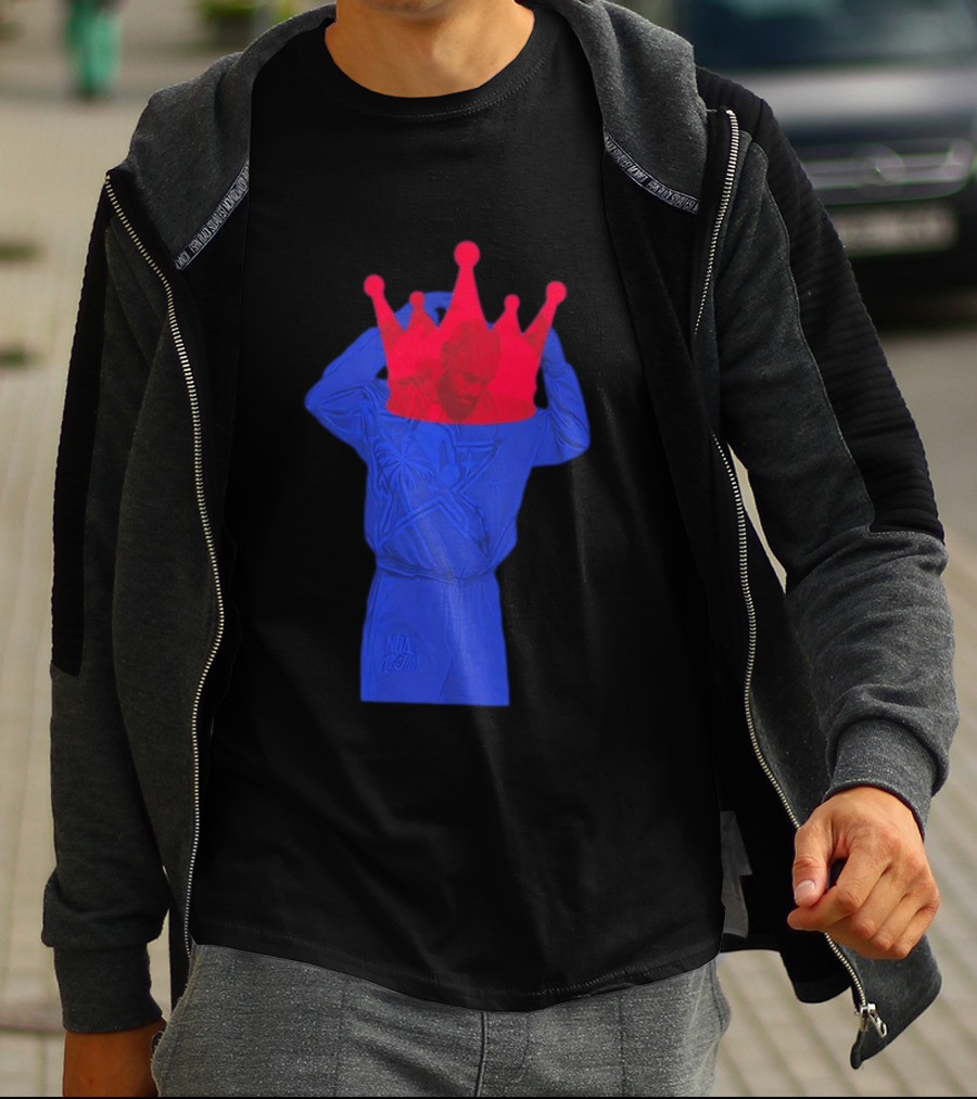 LeBron James NBA Finals 76ers King And Crown T-Shirt