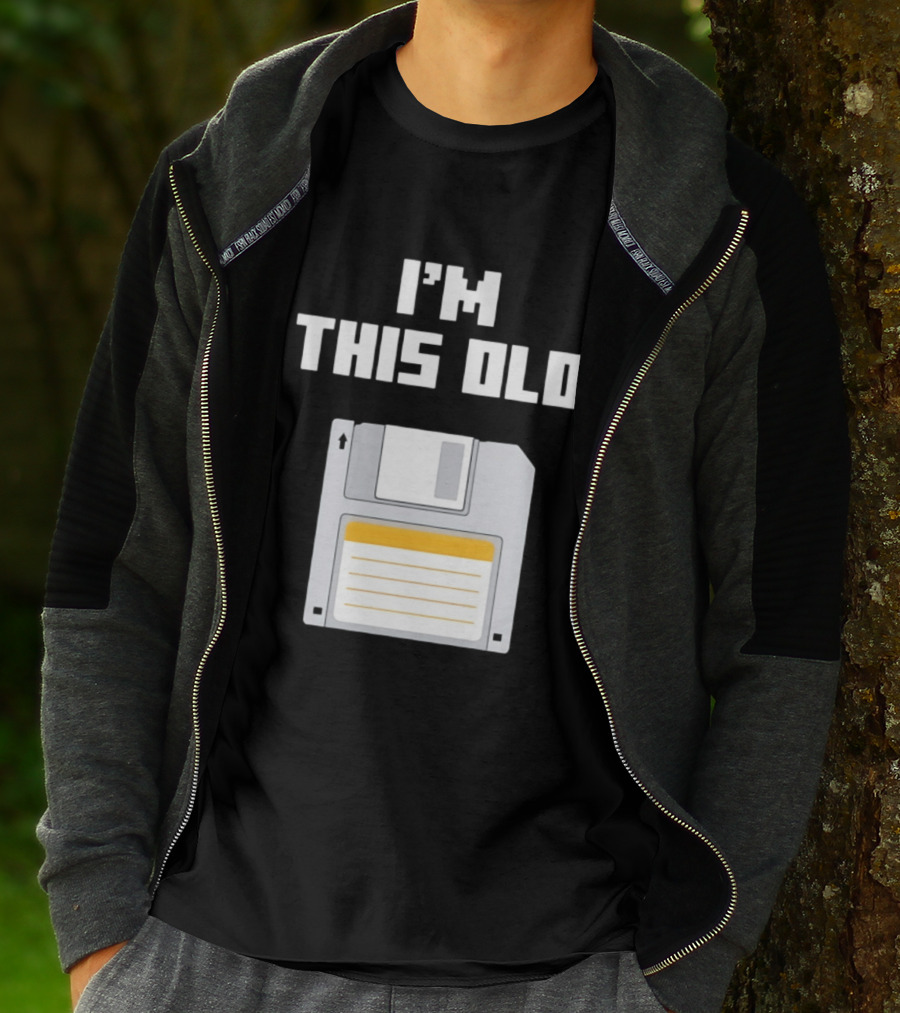 I'm This Old Floppy Disk T-Shirt