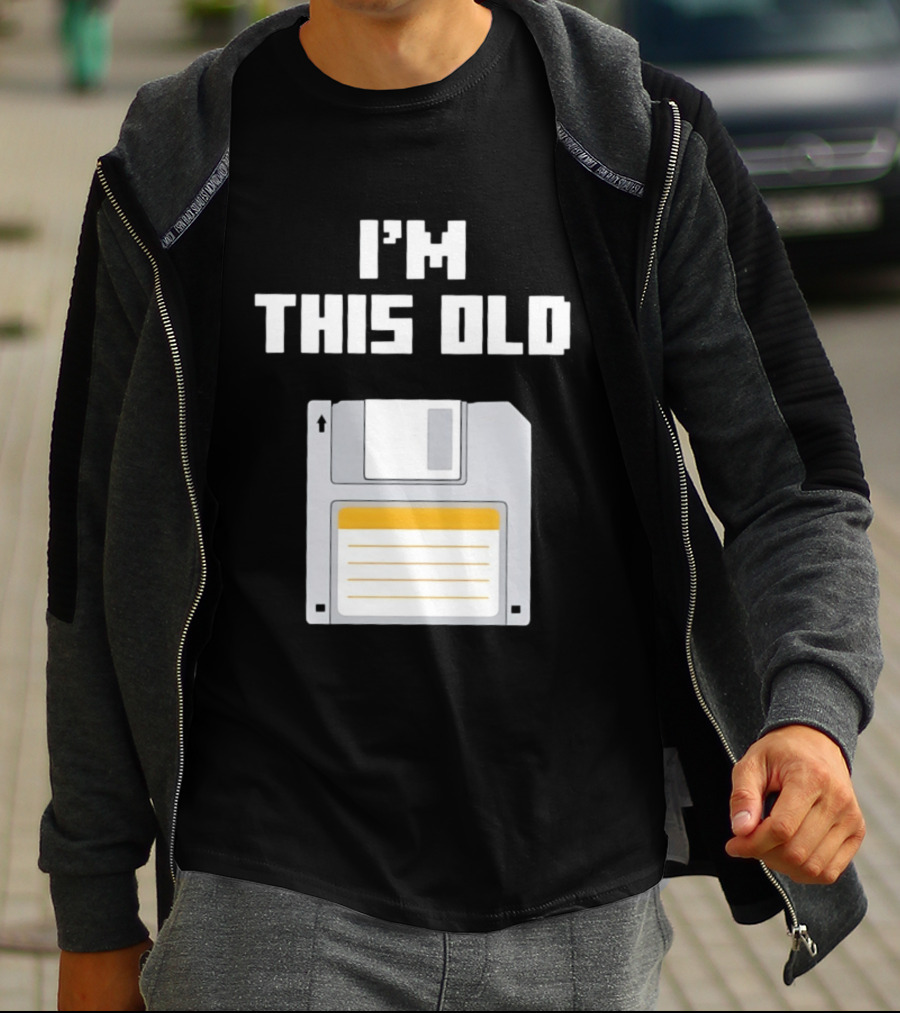 I'm This Old Floppy Disk T-Shirt
