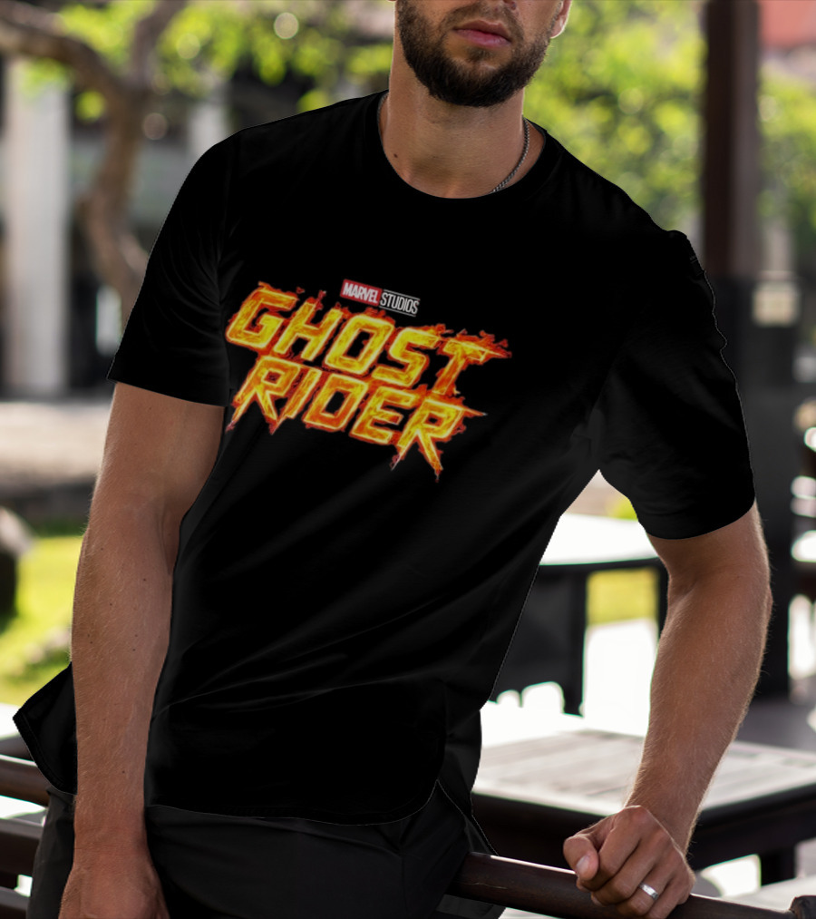 Marvel Studios Ghost Rider Flaming T-Shirt