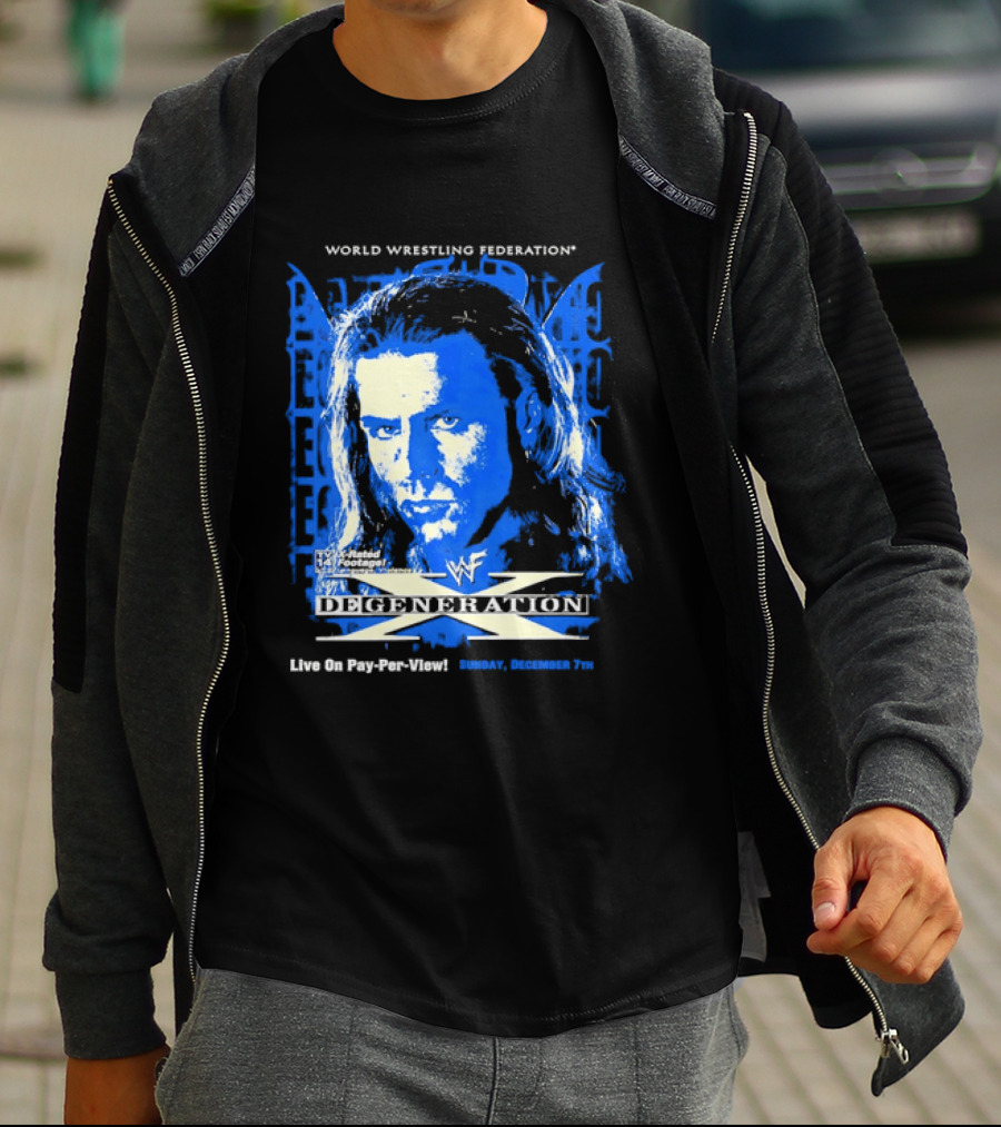 World Wrestling Federation DX Shawn Michaels D Generation X In Your House Pay Per View T-Shirt