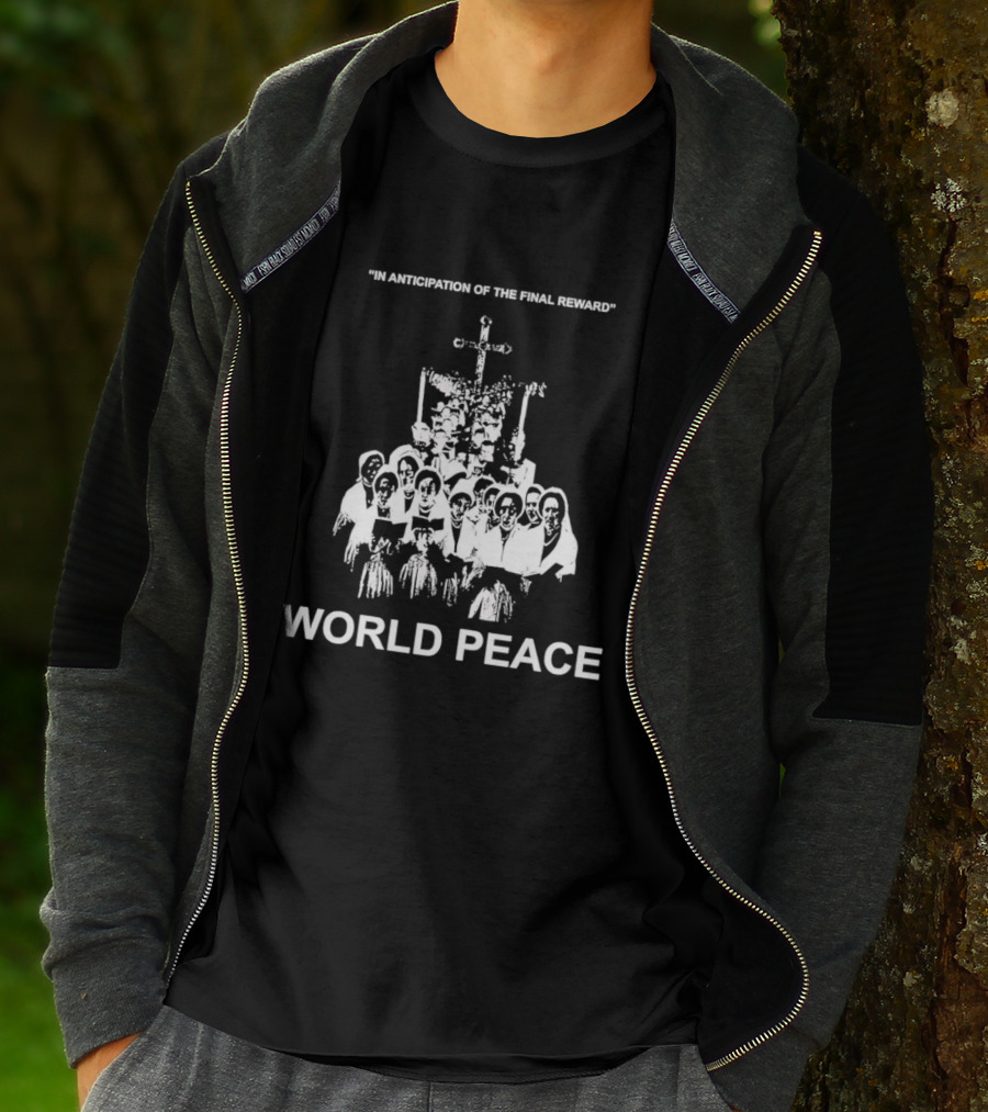 In Anticipation Of The Final Reward World Peace Unity Symbol Clergy Group T-Shirt