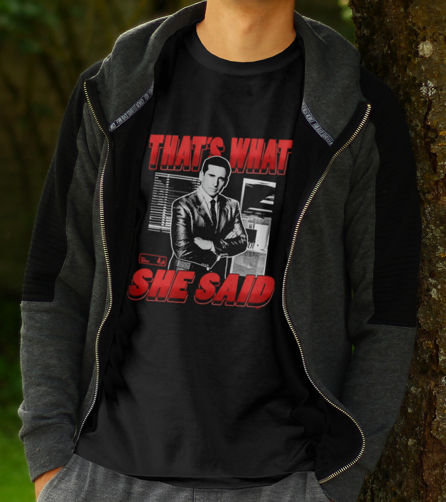 Michael Scott That's What She Said The Office Comedy T-Shirt