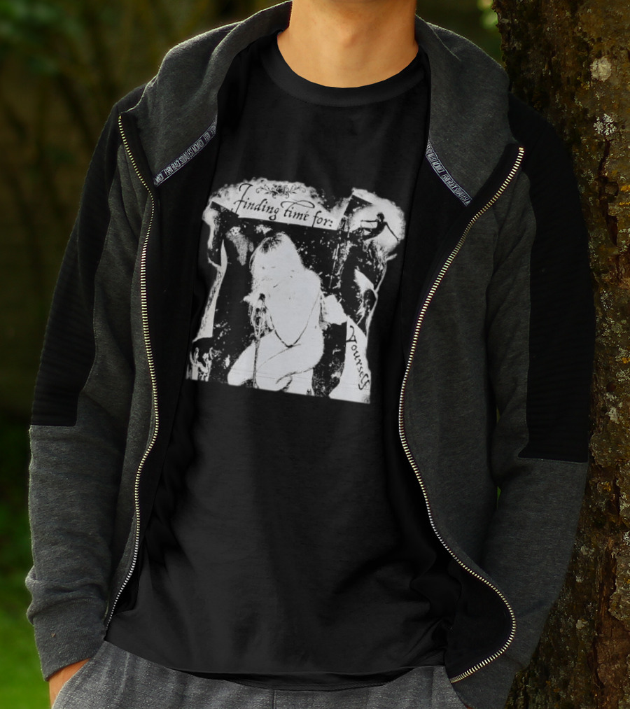 Finding Time For Yourself Singing Woman Retro Vibe T-Shirt