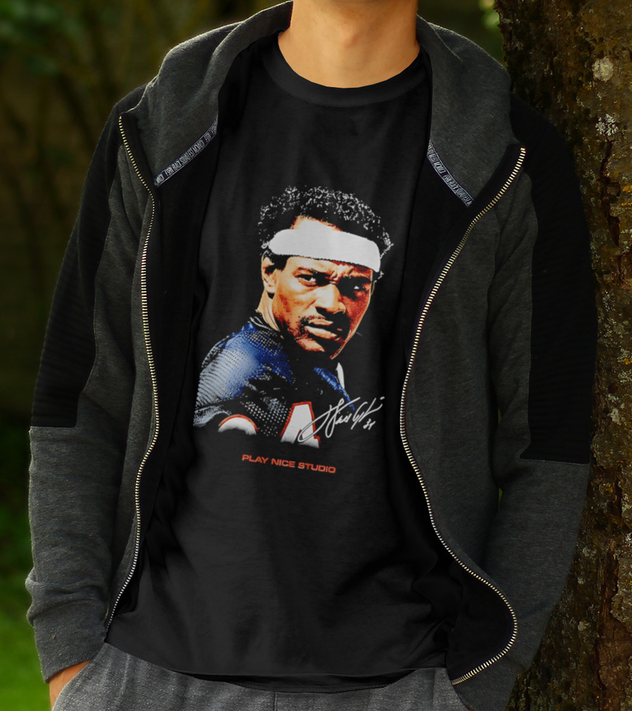 Neville Gallimore Walter Payton 34 Chicago Play Nice Studio T-Shirt