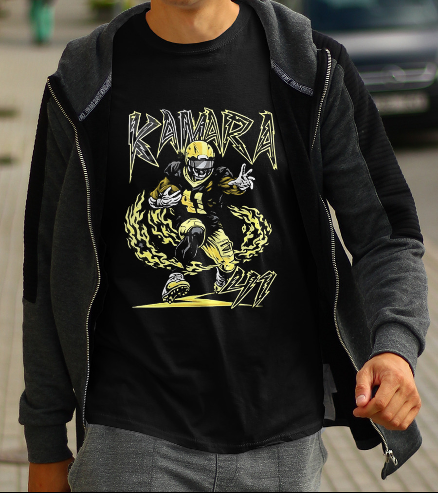 Kamara 41 Alvin Kamara New Orleans Saints Football Running Back NFL T-Shirt