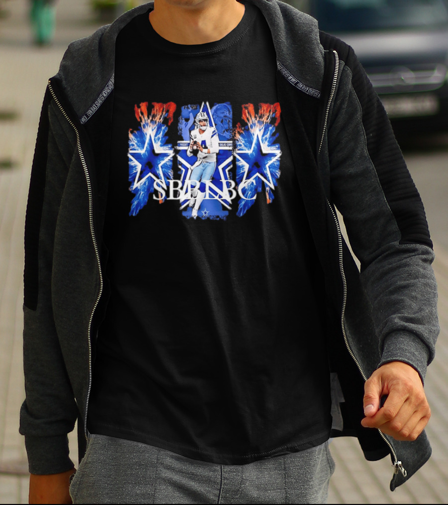 Dallas Cowboys Prescott Passing SBB LBC T-Shirt