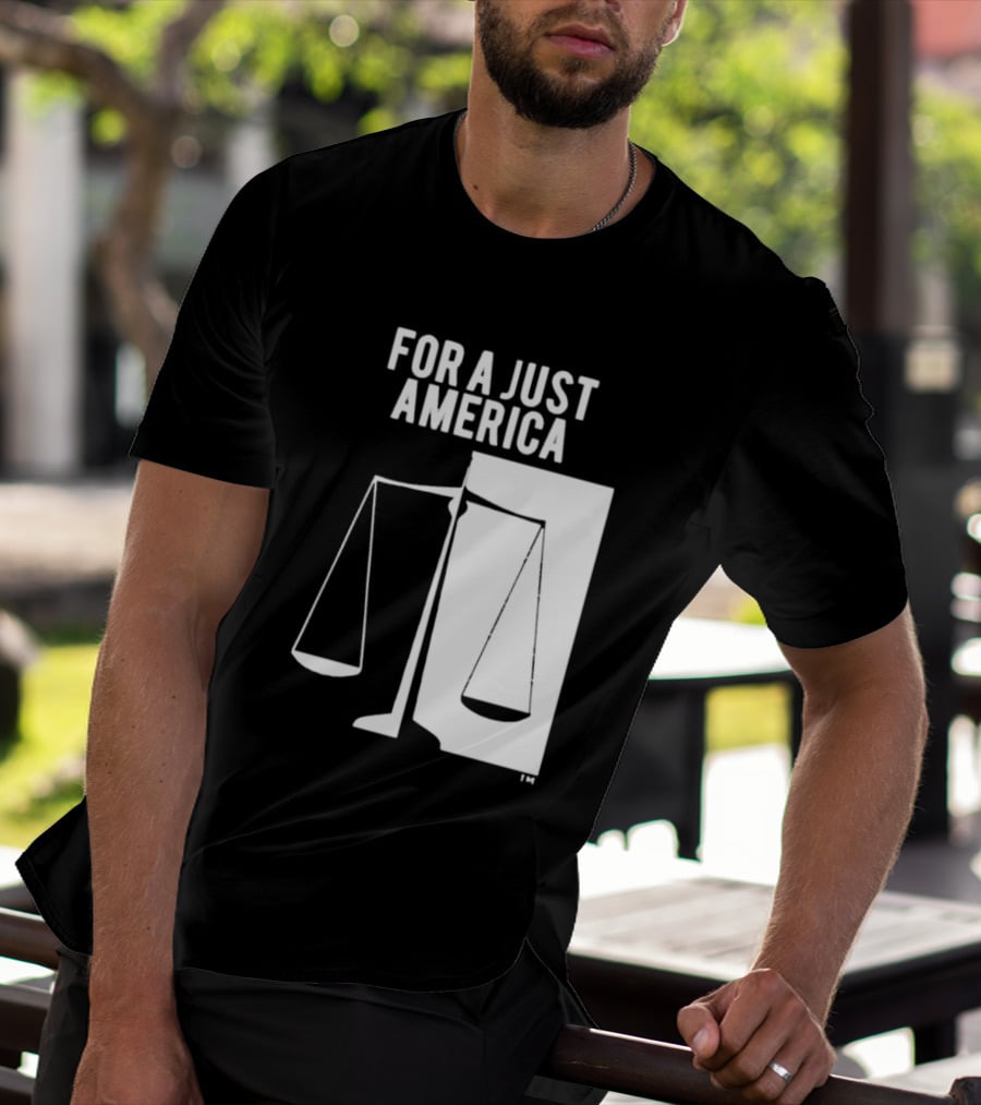 Resist For A Just America Scales Of Justice T-Shirt