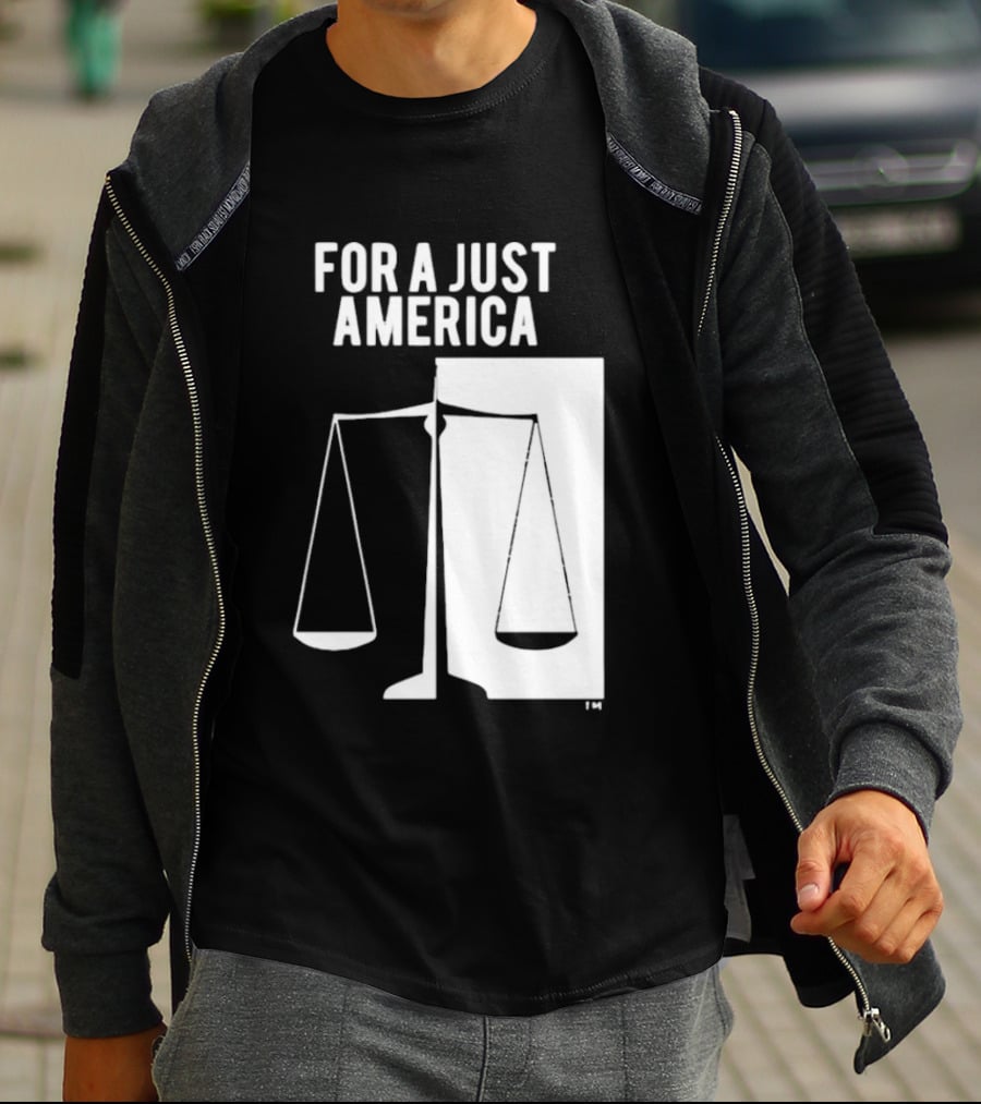 Resist For A Just America Scales Of Justice T-Shirt