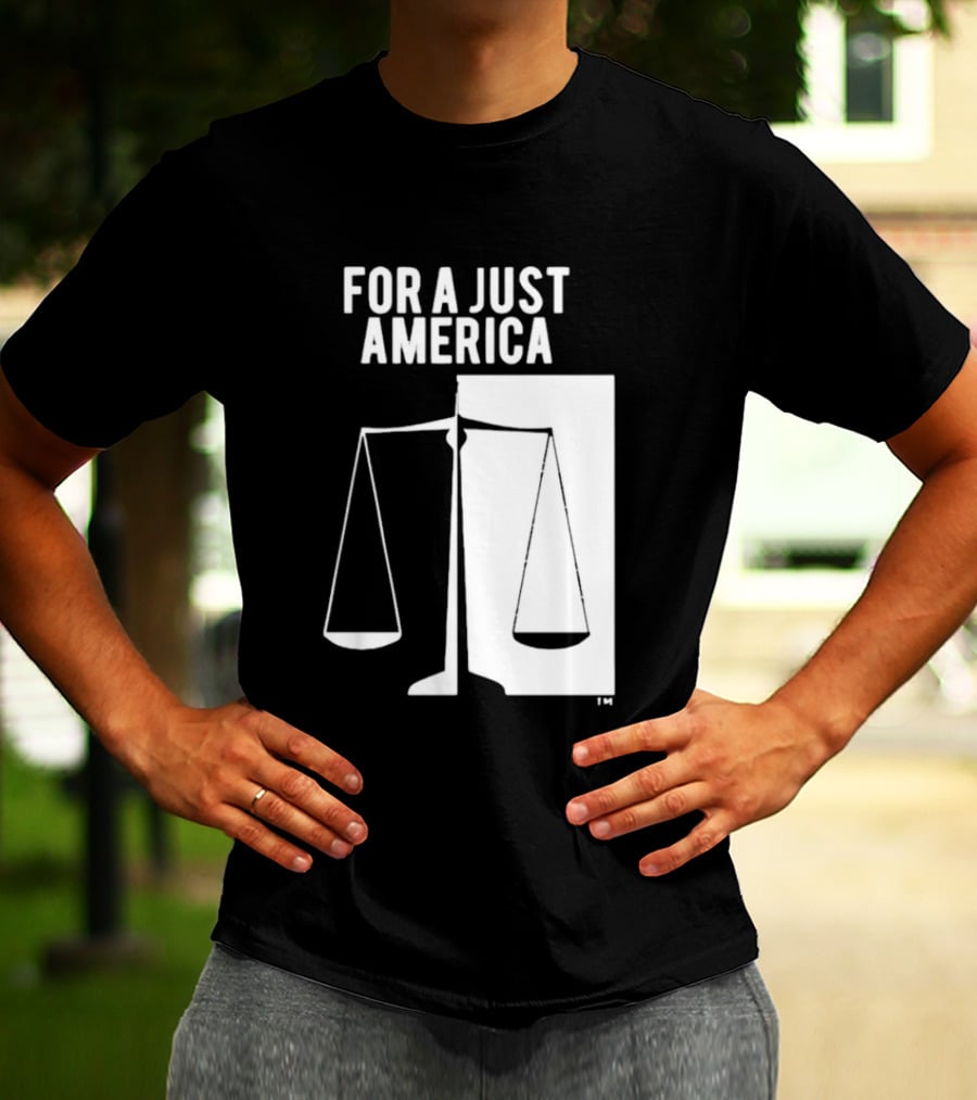 Resist For A Just America Scales Of Justice T-Shirt