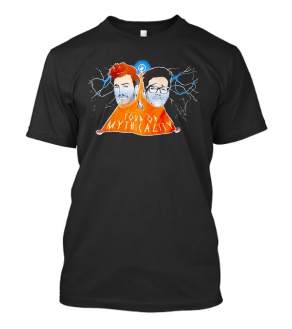 Rhett & Link Ear Biscuits Tour Of Mythicality Lightning T-Shirt