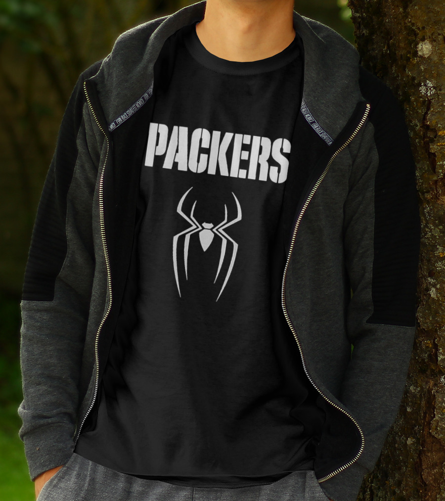 Spider Man Packers Brand New Day T-Shirt