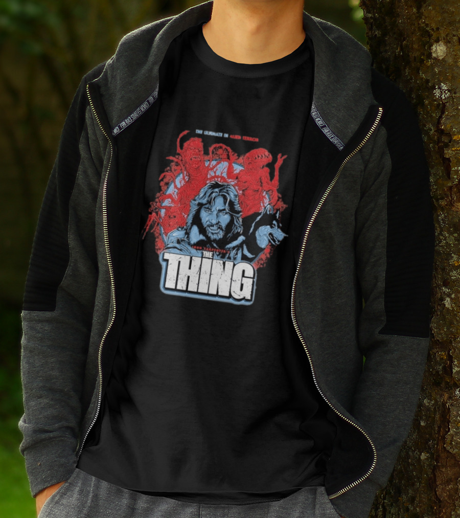 The Thing Ultimate Alien Terror John Carpenter's Classic 1982 Horror Movie T-Shirt