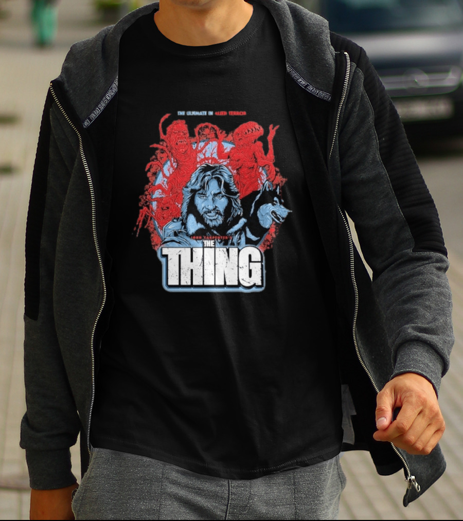 The Thing Ultimate Alien Terror John Carpenter's Classic 1982 Horror Movie T-Shirt