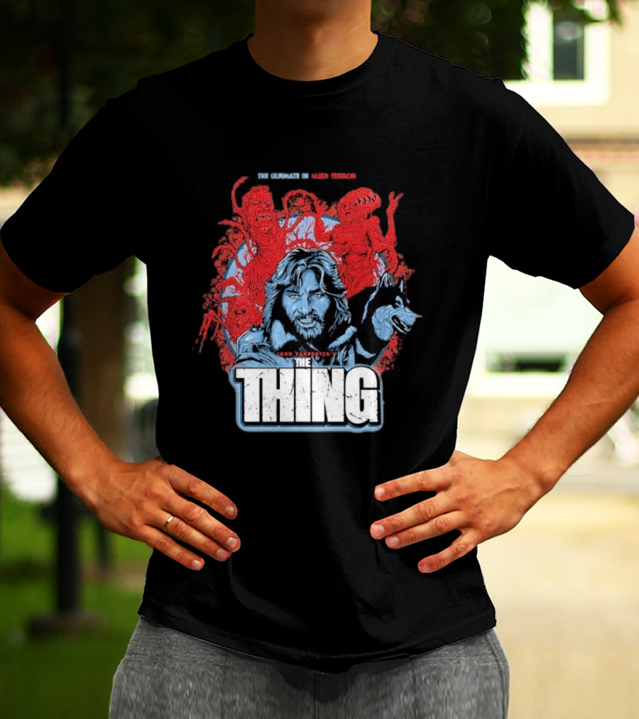 The Thing Ultimate Alien Terror John Carpenter's Classic 1982 Horror Movie T-Shirt