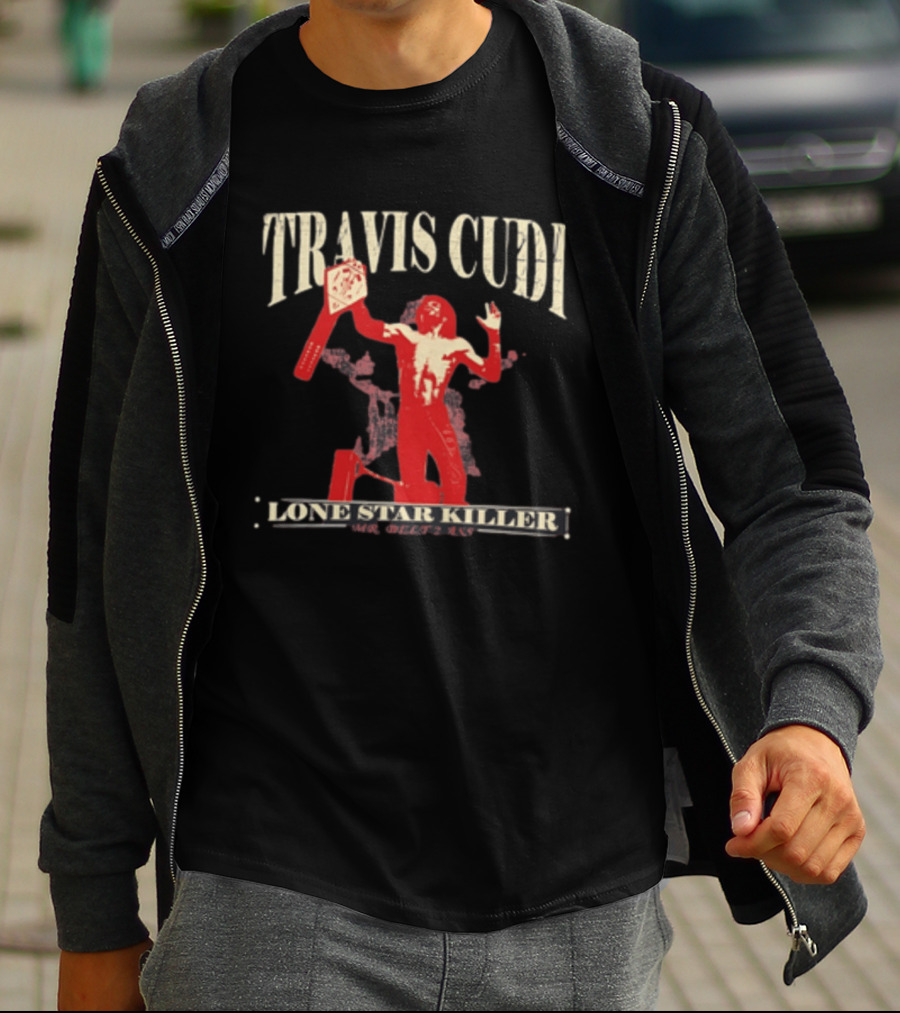 Travis Cudi Lone Star Killer Championship Wrestler T-Shirt